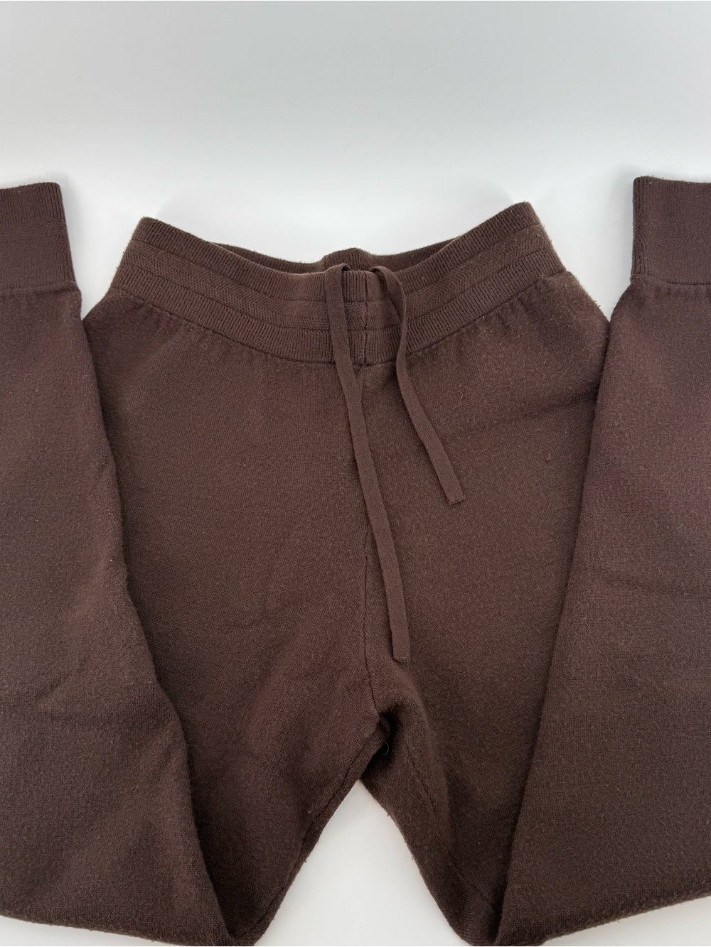 Varley Pants Womens Size S Choco Brown Kent Lounge 27.5 Pull On Knit Joggers